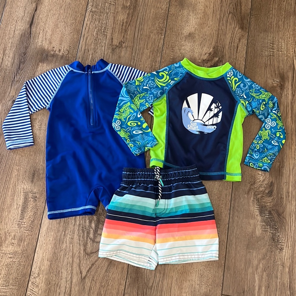 Lot of 3 Baby Swimwear | 12-18 mos